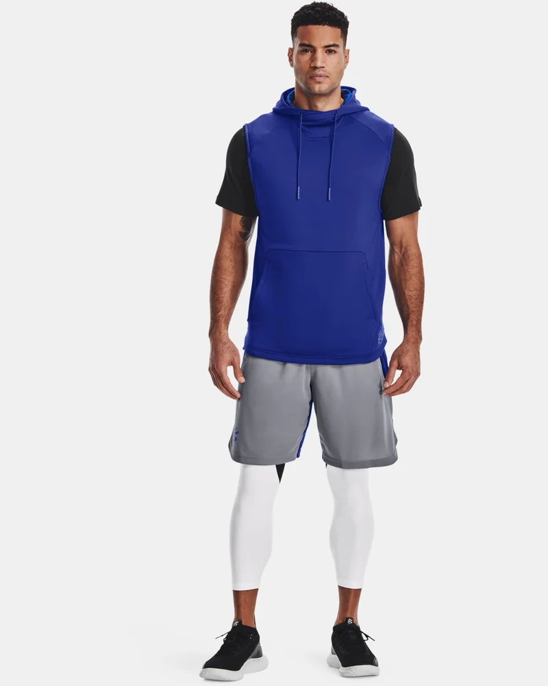 Under Armour Black Men's Curry UNDRTD ¾ Tights for Men | Best Price UAE